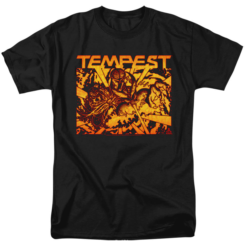 Atari - Demon Reach - Adult Unisex Short Sleeve T-Shirt - Black