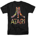 Atari - Box Art - Adult Unisex Short Sleeve T-Shirt - Black