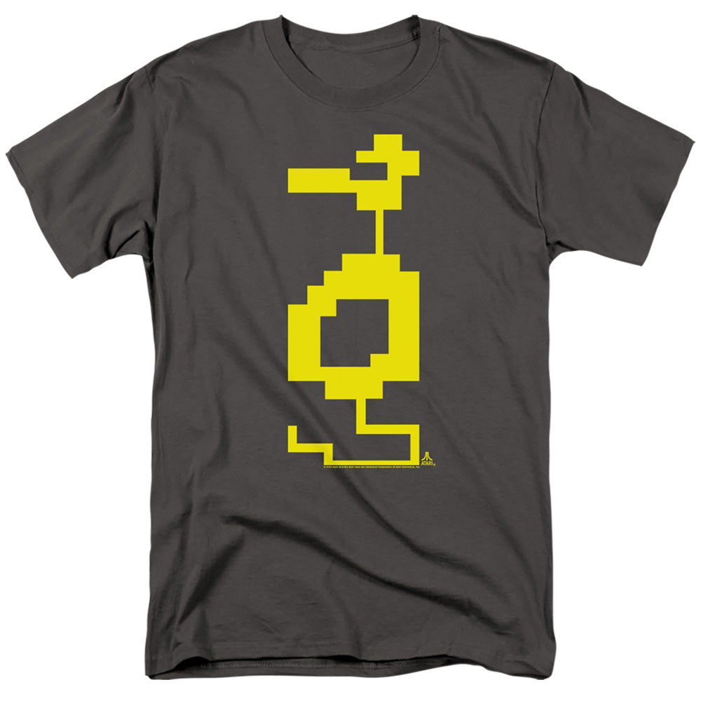 Atari - Dragon - Adult Unisex Short Sleeve T-Shirt - Gray