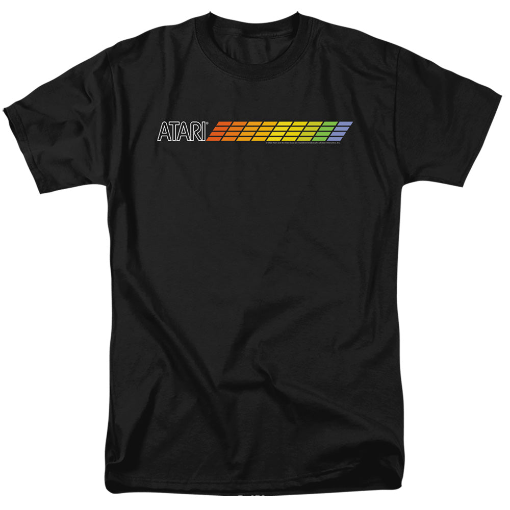 Atari - Disk - Adult Unisex Short Sleeve T-Shirt - Black