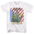 Anthrax - I Am The Law - American Classics - Solid White Adult Short Sleeve T-Shirt