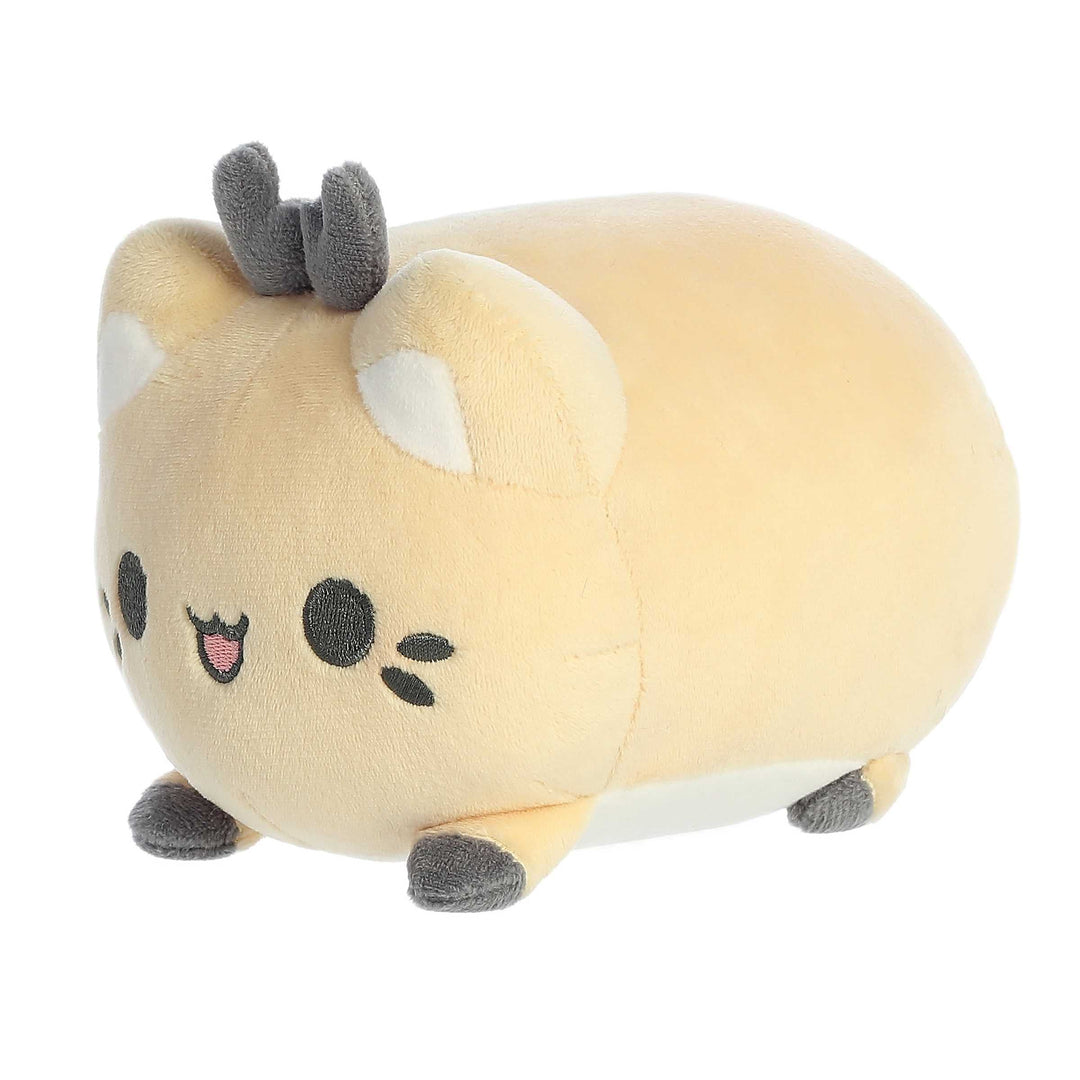 Aurora - Tasty Peach - 7" Cream Reindeer Meowchi Plush