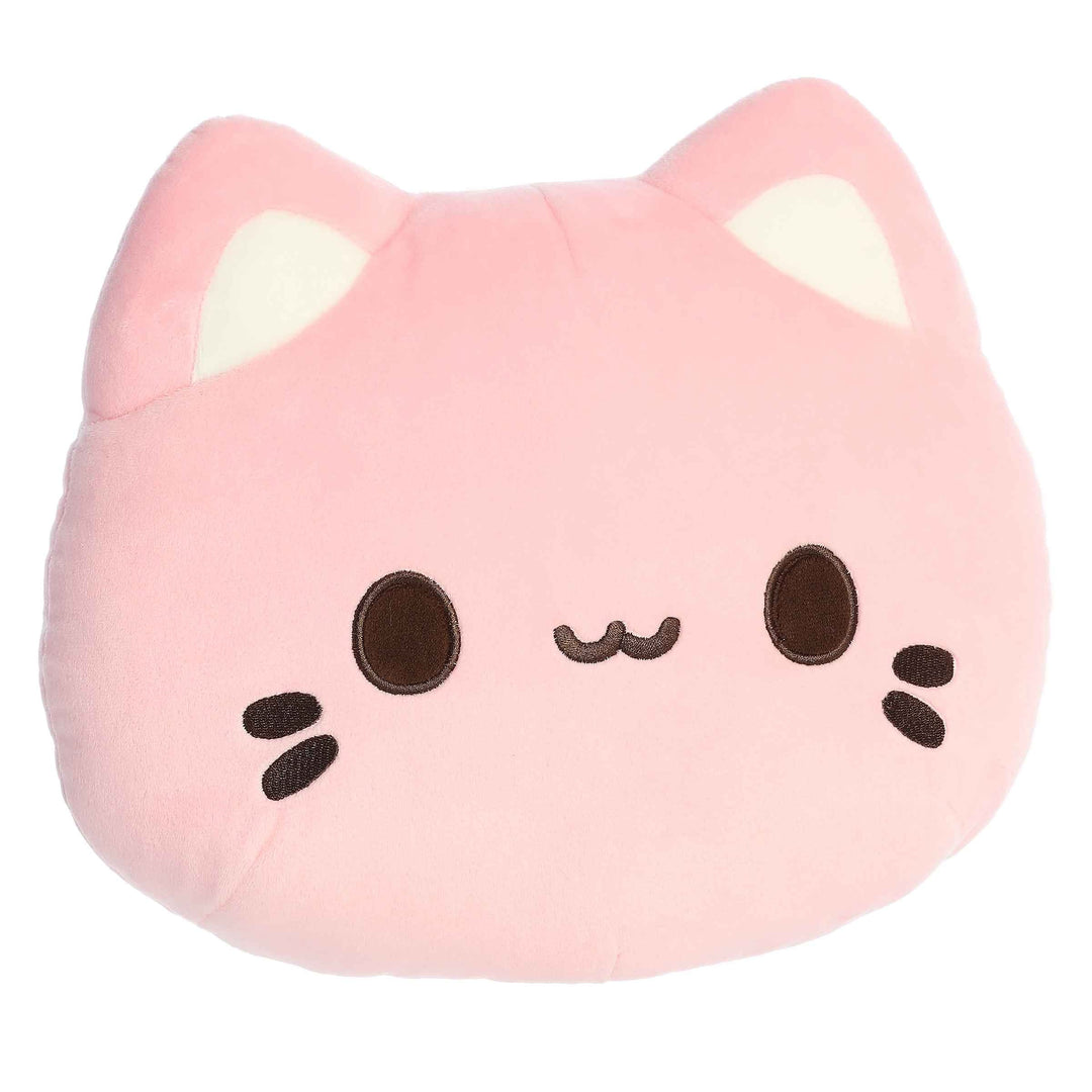 Aurora - Tasty Peach - Meowchi Face Plush - 10" Strawberry Plush