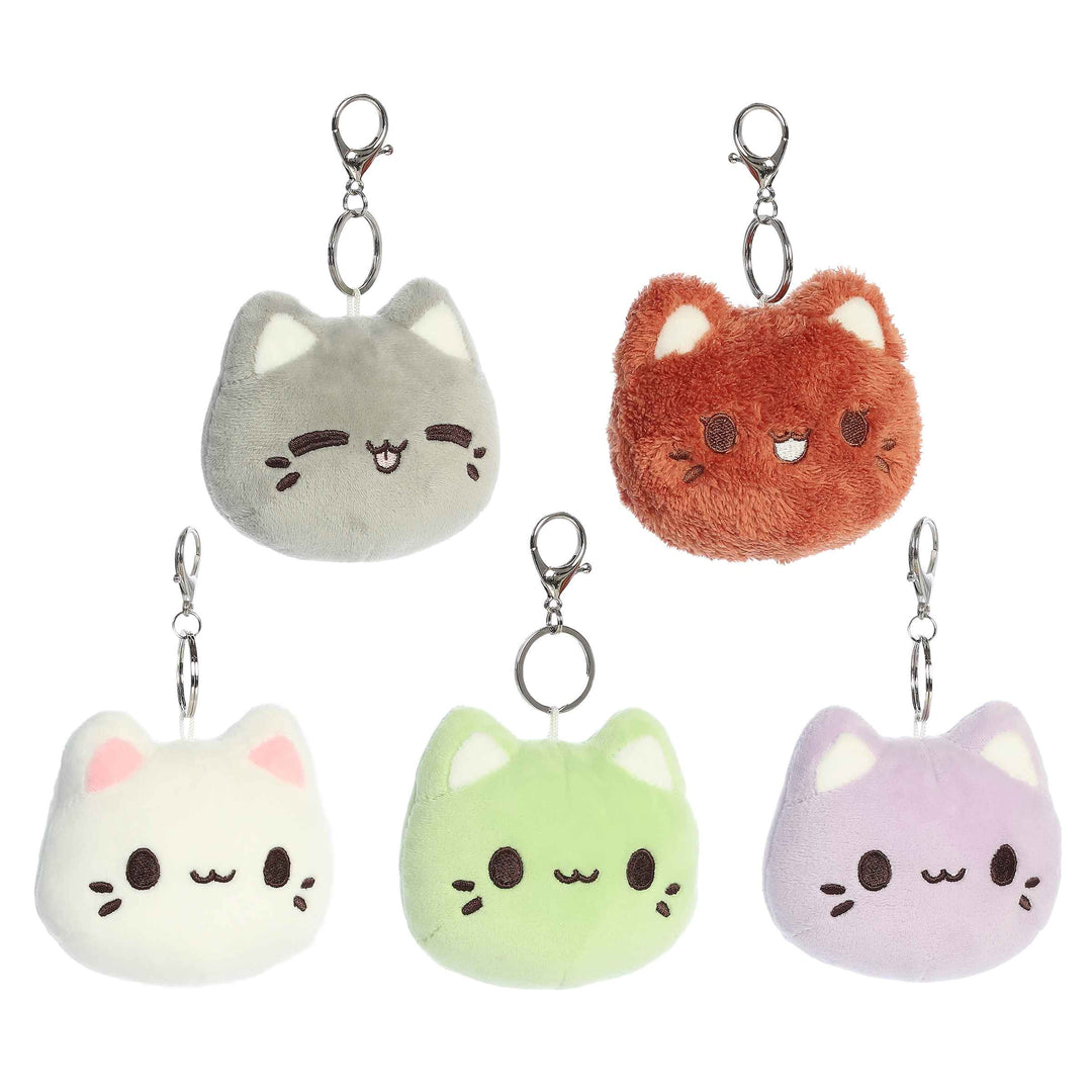 Aurora - Tasty Peach - 4" Meowchi Face Blind Bag Keychain