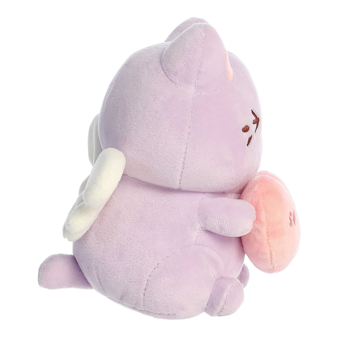 Aurora - Tasty Peach - Lavender Candy Heart Meowchi 7" Plush