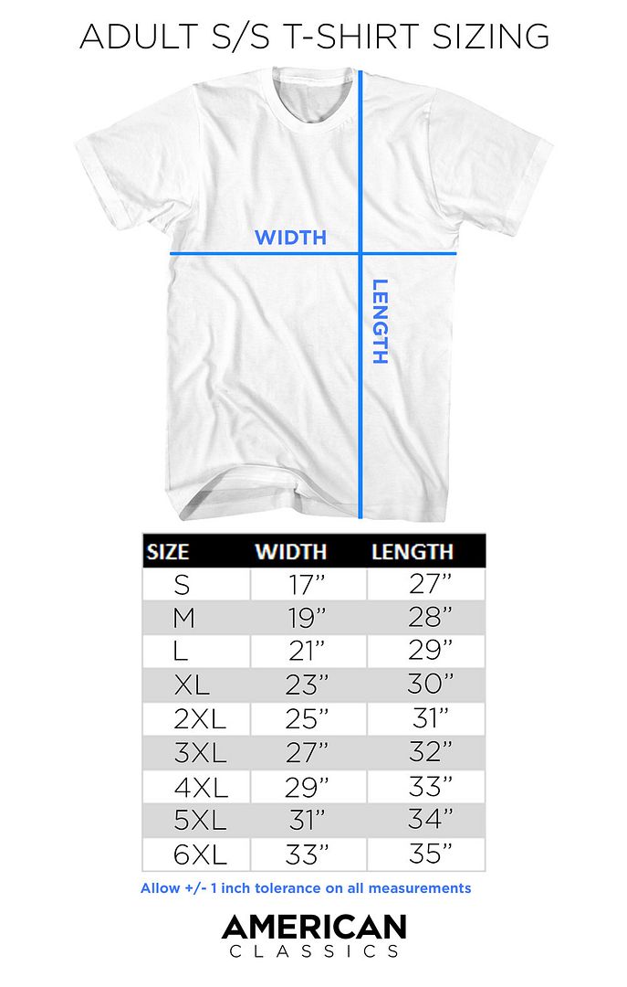 Powertown - Worlds Most - American Classics - Solid Off-White Adult Short Sleeve T-Shirt