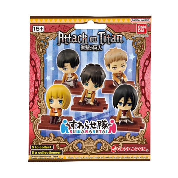 Bandai - Attack on Titan Suwarasetai Series 1 Blind Box