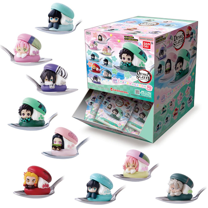 Banpresto - Demon Slayer: Kimetsu no Yaiba - Chara Macaron One Blind Box Mini-Figure