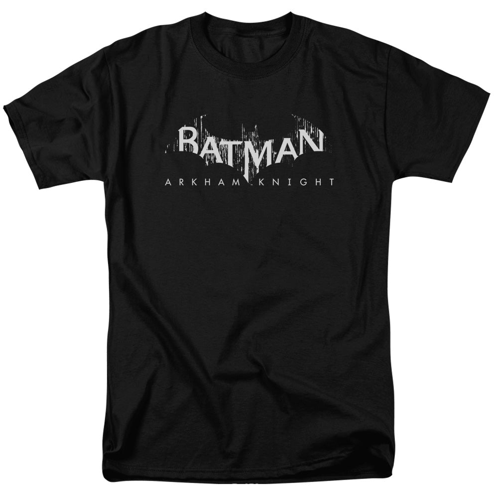 DC Comics - Batman Arkham Knight - Splinter Logo - Adult Unisex T-Shirt - Black