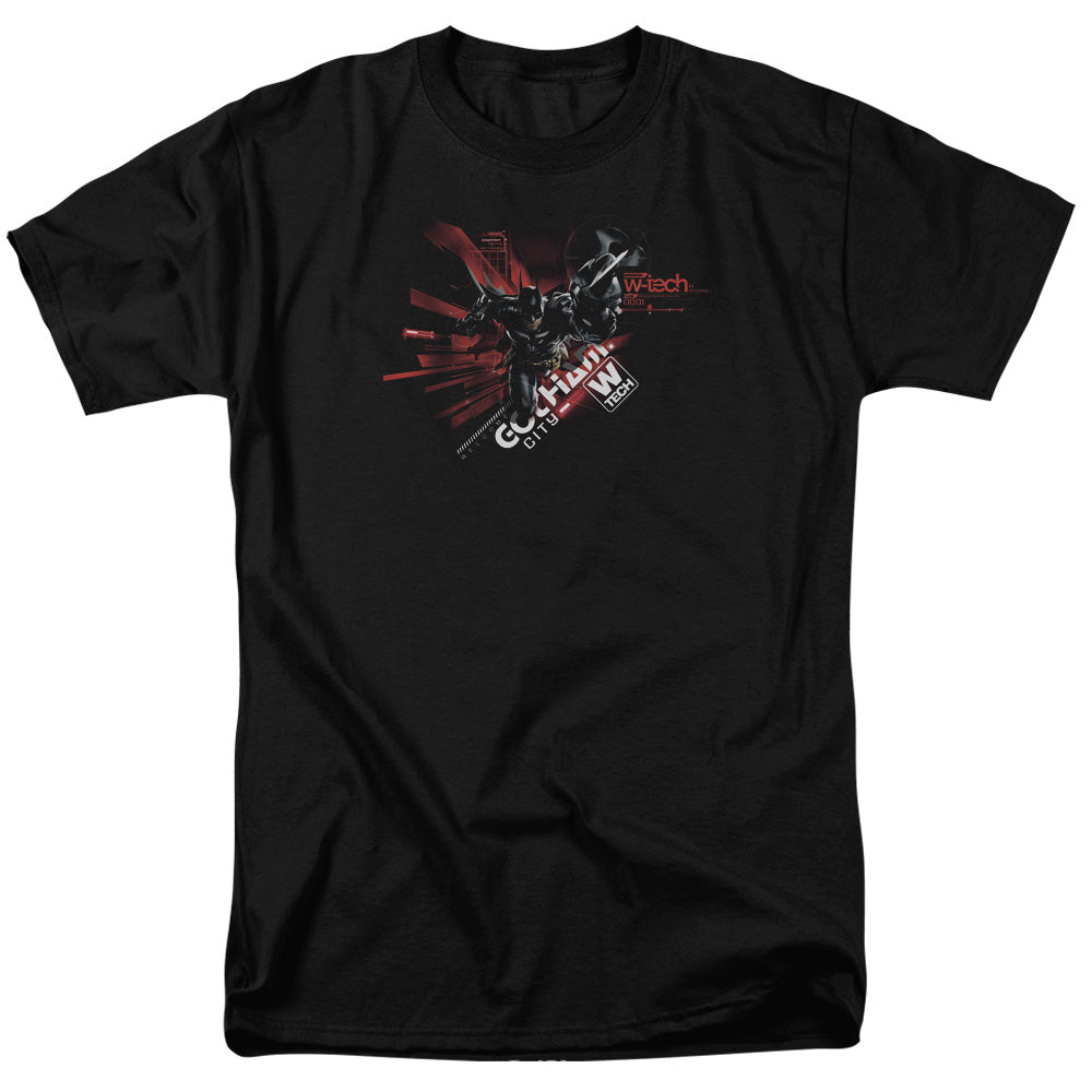 DC Comics - Batman Arkham Knight - Tech - Adult Unisex T-Shirt - Black
