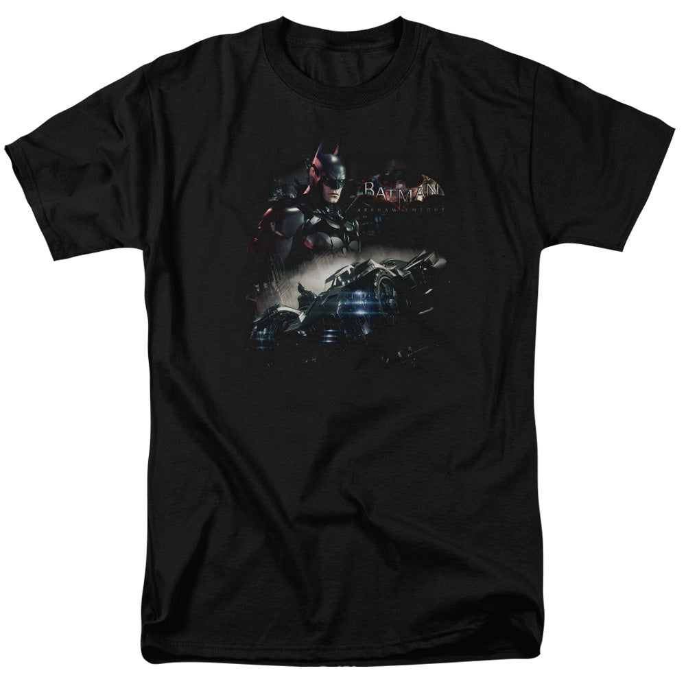 DC Comics - Batman Arkham Knight - Knight Rider - Adult Unisex T-Shirt - Black