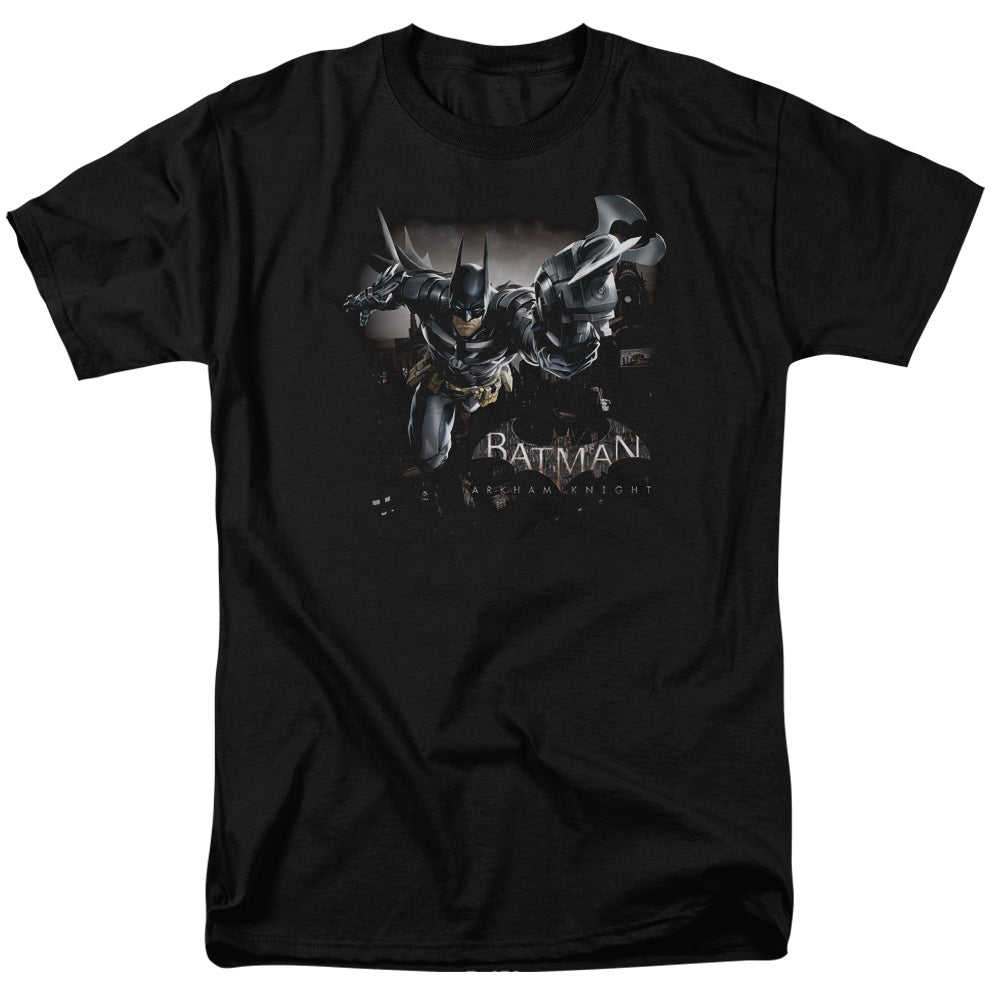 DC Comics - Batman Arkham Knight - Grapple - Adult Unisex T-Shirt - Black