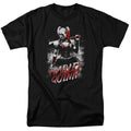 DC Comics - Batman Arkham Knight - Quinn City - Adult Unisex T-Shirt - Black