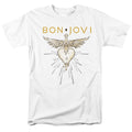 Bon Jovi - Greatest Hits - Adult Unisex Short Sleeve T-Shirt - White