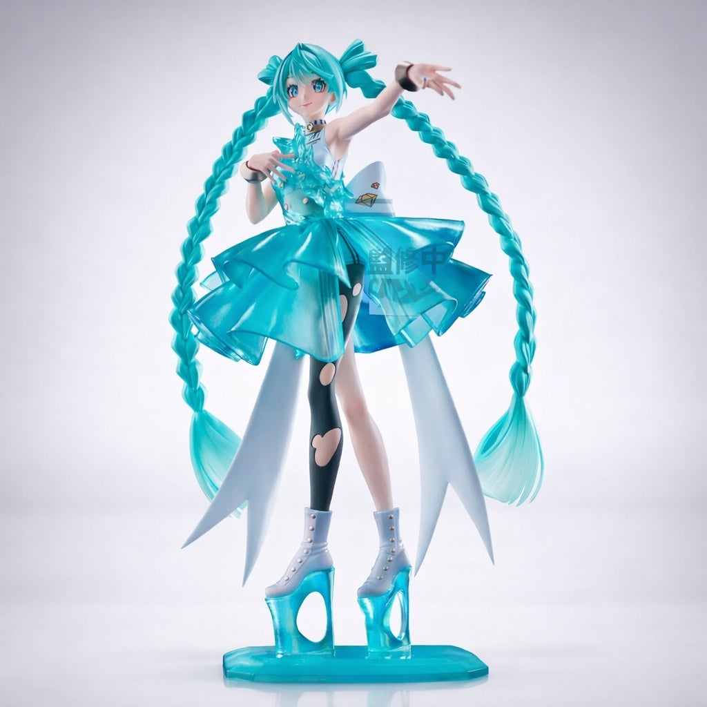 Bandai Spirits - Vocaloid - Hatsune Miku - EVOLVE Clearluxe Emerald Gem Figure