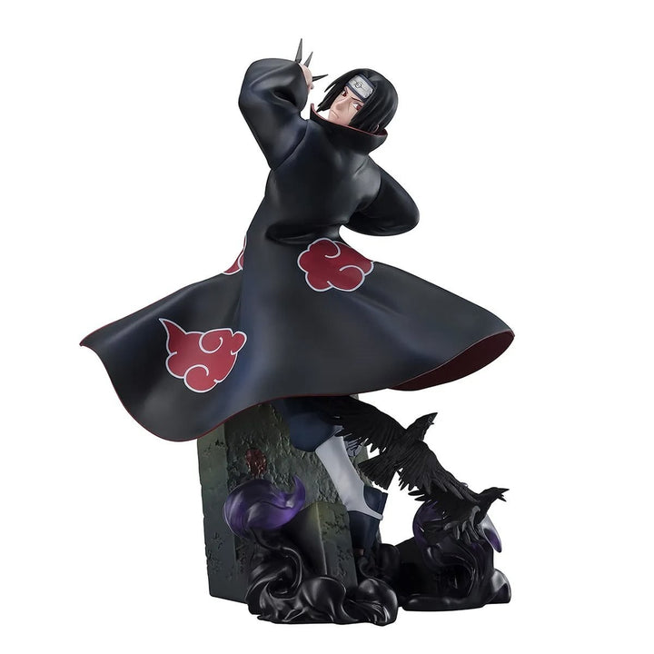 TAMASHII NATIONS Naruto Shippuden Extra Battle Itachi Uchiha The Light & Dark of The Mangekyo Sharingan Bandai Spirits FiguartsZERO Figure