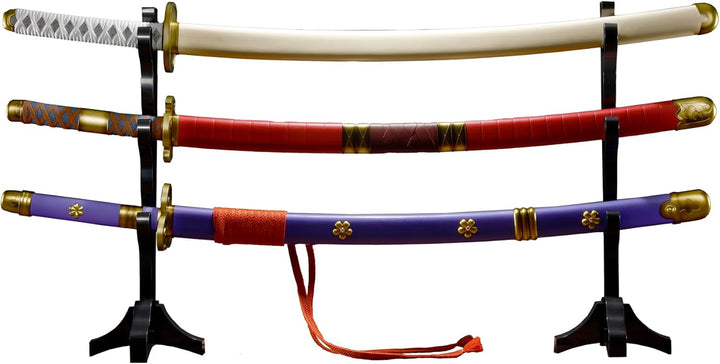 One Piece - Roronoa Zoro Three Sword Style Set - Wado Ichimonji, Sandai Kitetsu, Enma - Bandai PROPLICA TAMASHII NATIONS