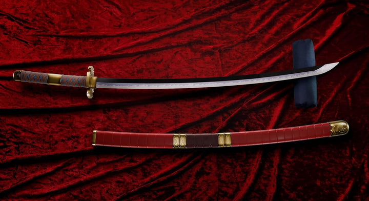 One Piece - Roronoa Zoro Three Sword Style Set - Wado Ichimonji, Sandai Kitetsu, Enma - Bandai PROPLICA TAMASHII NATIONS