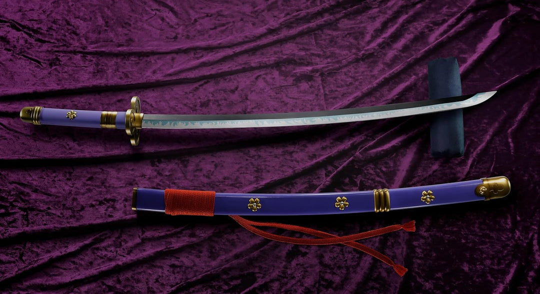 One Piece - Roronoa Zoro Three Sword Style Set - Wado Ichimonji, Sandai Kitetsu, Enma - Bandai PROPLICA TAMASHII NATIONS