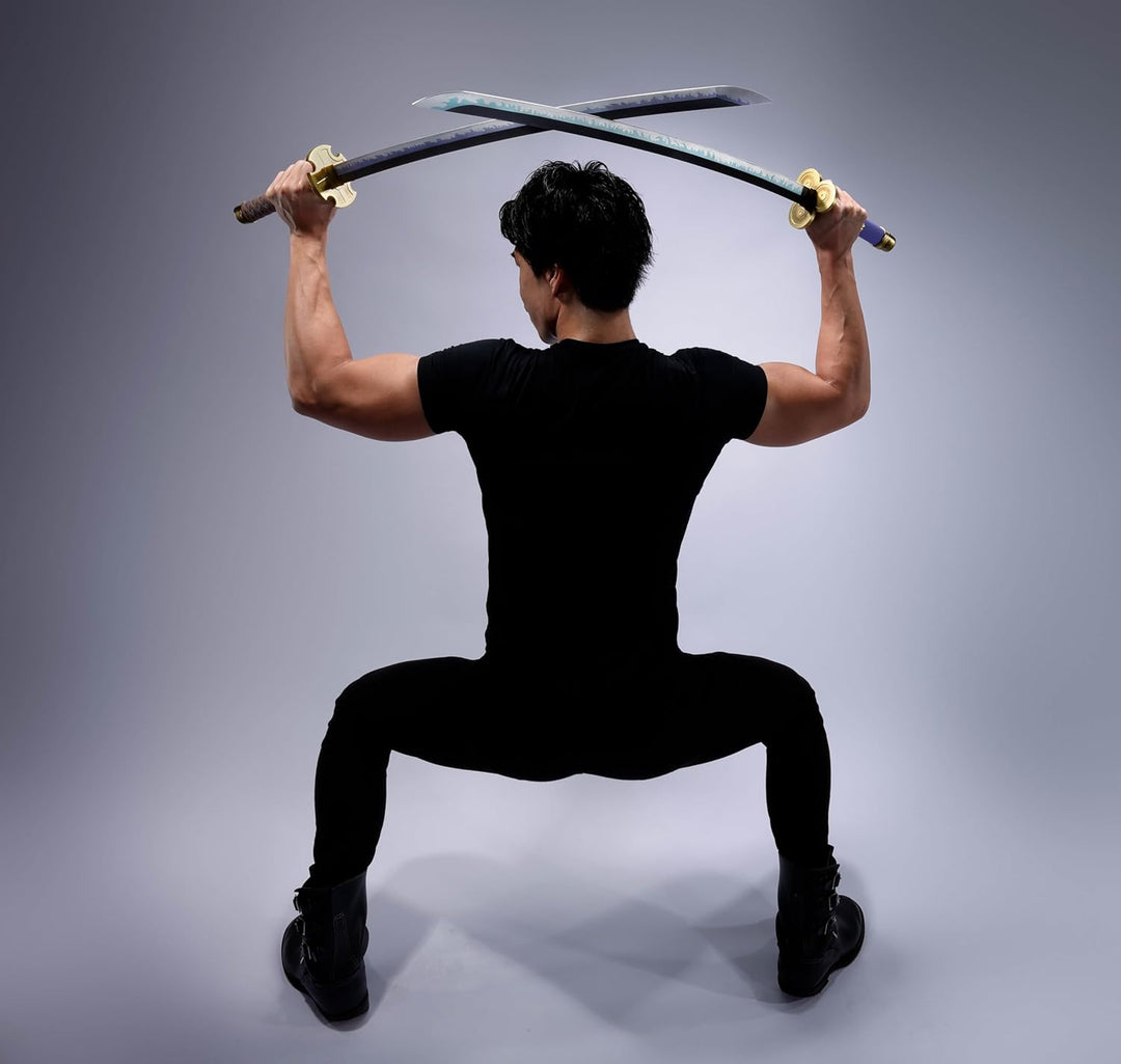 One Piece - Roronoa Zoro Three Sword Style Set - Wado Ichimonji, Sandai Kitetsu, Enma - Bandai PROPLICA TAMASHII NATIONS