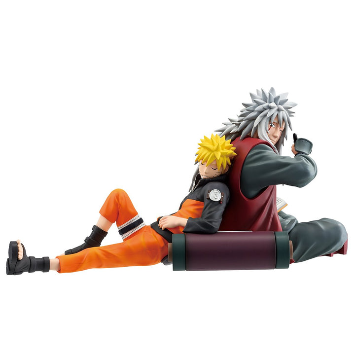 Bandai Spirits Naruto: Shippuden Naruto Uzumaki and Jiraiya Legendary Sannin Masterlise Ichibansho Figure