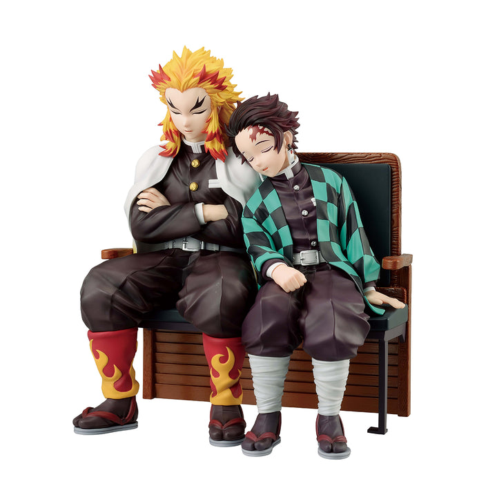 Demon Slayer: Kimetsu no Yaiba - Tanjiro Kamado & Kyojuro Rengoku ICHIBANSHO Figure Set