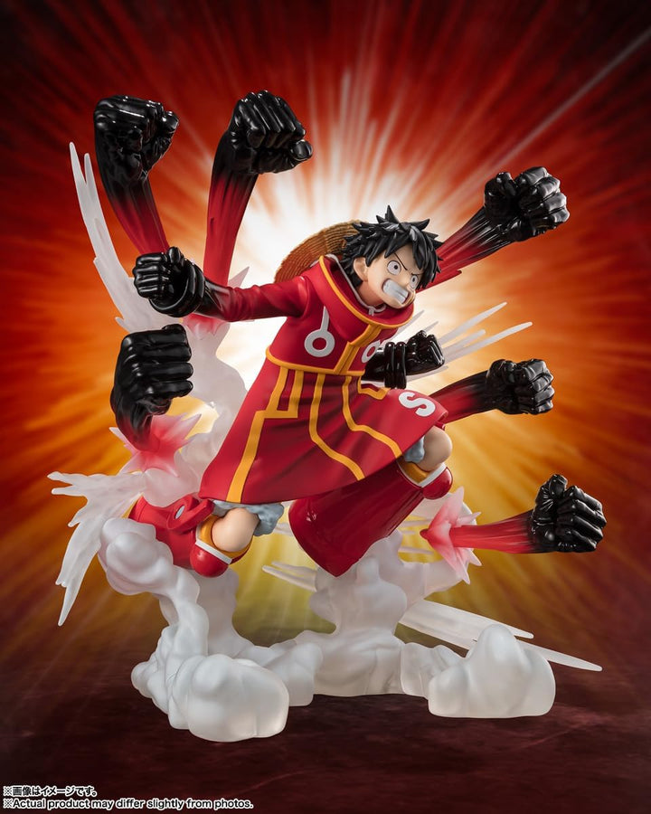 One Piece - Monkey D. Luffy Gum-Gum Hawk Gatling Extra Battle TAMASHII NATIONS FiguartsZERO Figure