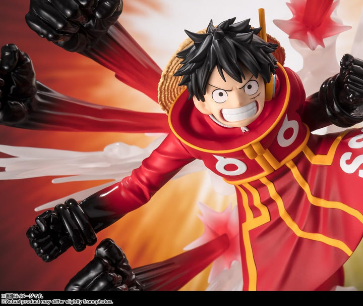 One Piece - Monkey D. Luffy Gum-Gum Hawk Gatling Extra Battle TAMASHII NATIONS FiguartsZERO Figure