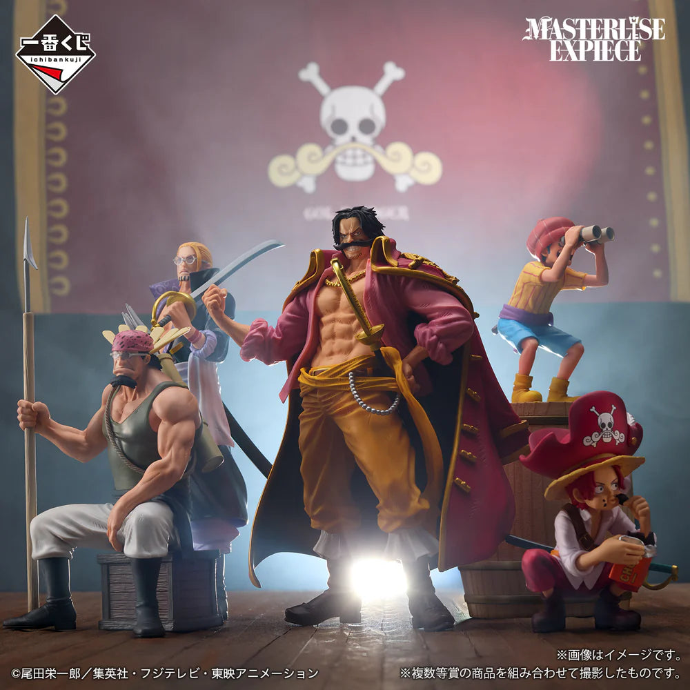 One Piece - Silvers Rayleigh Roger Pirates Version Masterlise ICHIBANSHO Figure