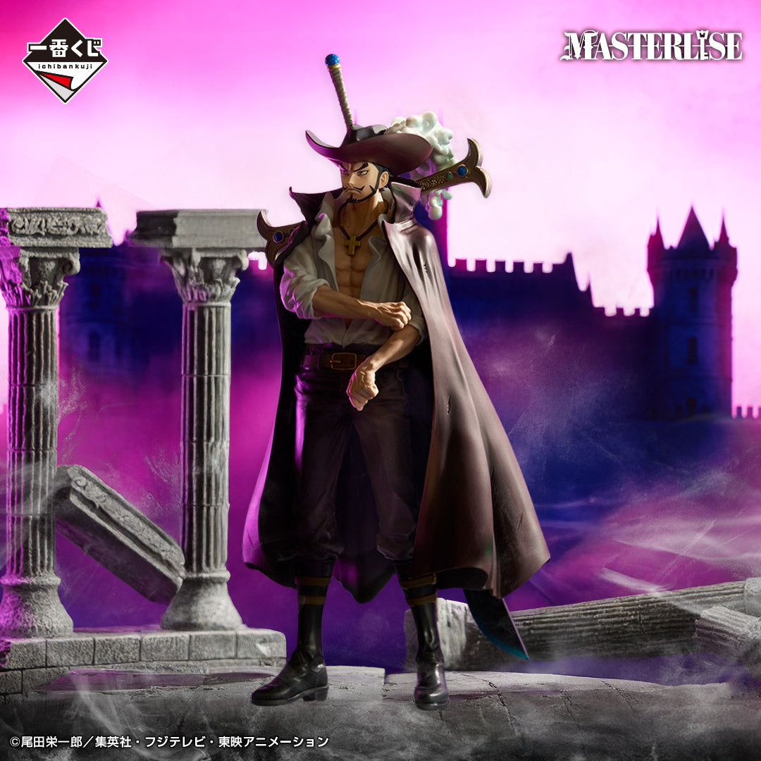 One Piece - Dracule Mihawk Beyond the Trials Version Bandai Masterlise ICHIBANSHO Figure