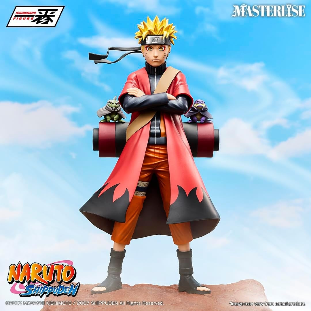 Bandai Naruto Shippuden Naruto Uzumaki Sage Mode Masterlise Ichibansho Figure