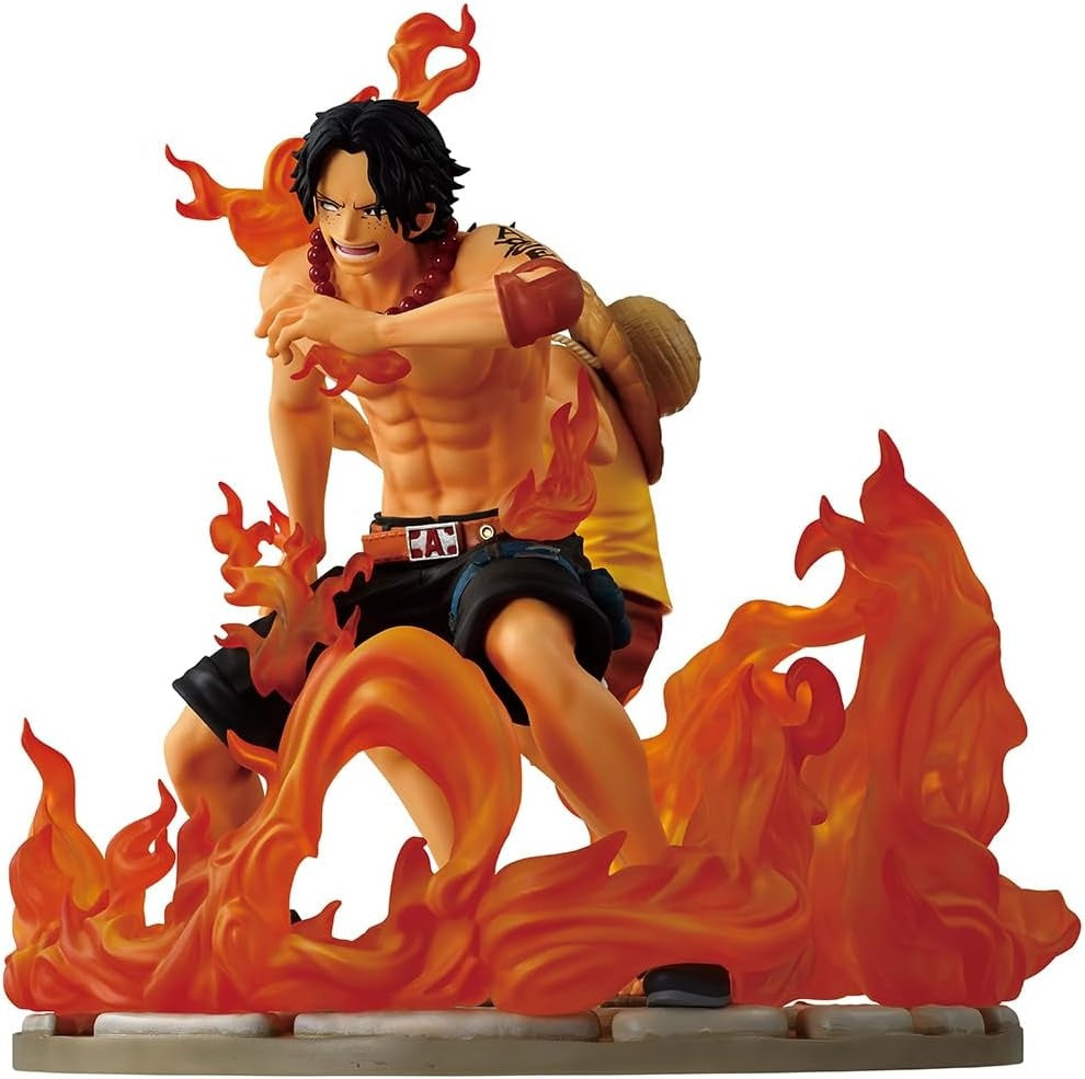 Bandai Spirits - One Piece - Portgas D. Ace & Monkey D. Luffy - Dramatic Memories Revible Moment Ichibansho Figure