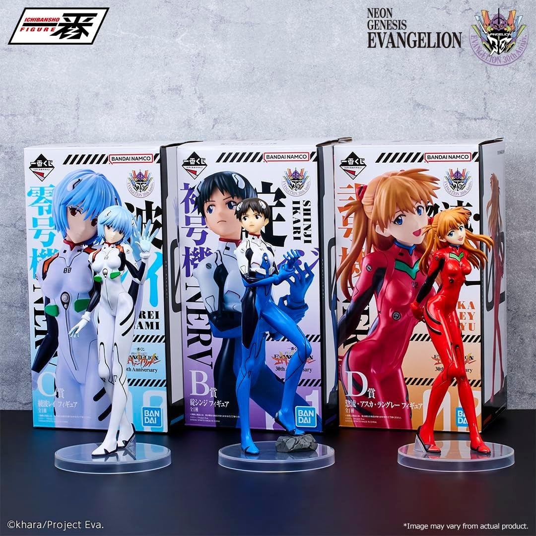 Bandai Spirits Neon Genesis Evangelion Asuka Langley Soryu 30th Anniversary Ichibansho Figure