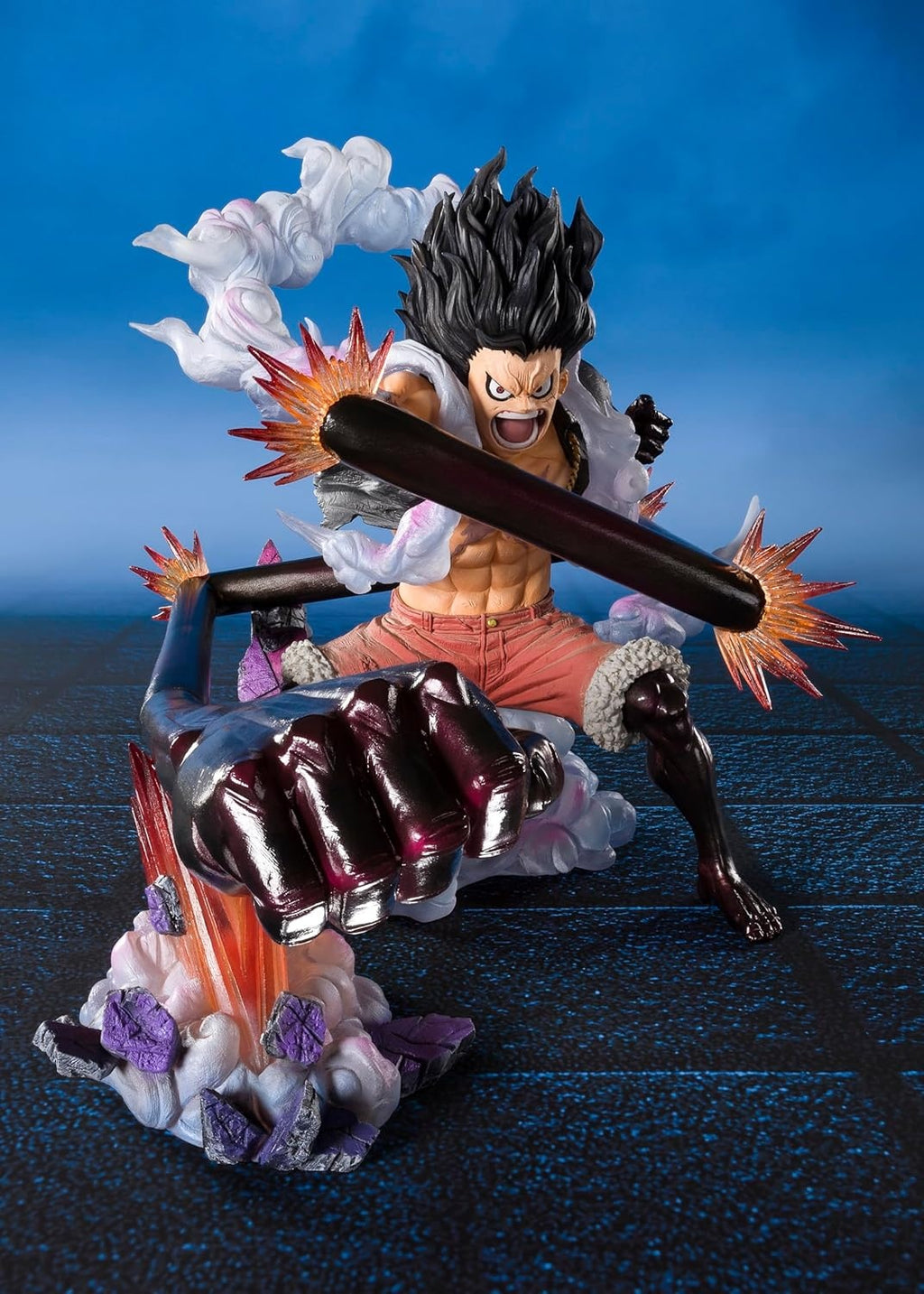 Tamashii Nations - One Piece - Monkey D. Luffy Gear 4 Snakeman King Cobra - Extra Battle FiguartsZERO Reissue Figure