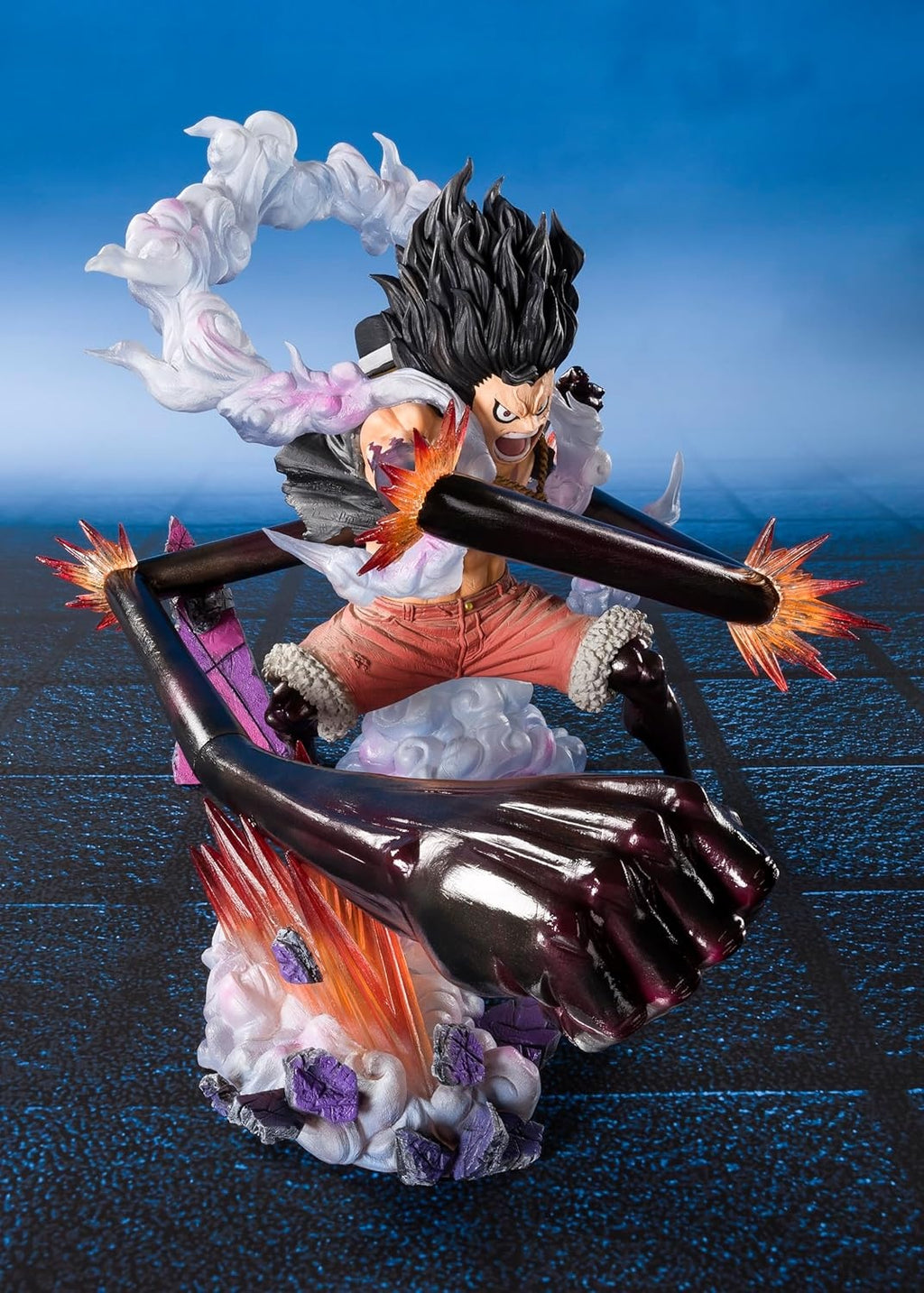 Tamashii Nations - One Piece - Monkey D. Luffy Gear 4 Snakeman King Cobra - Extra Battle FiguartsZERO Reissue Figure