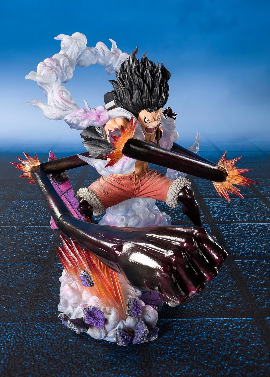 Tamashii Nations - One Piece - Monkey D. Luffy Gear 4 Snakeman King Cobra - Extra Battle FiguartsZERO Reissue Figure