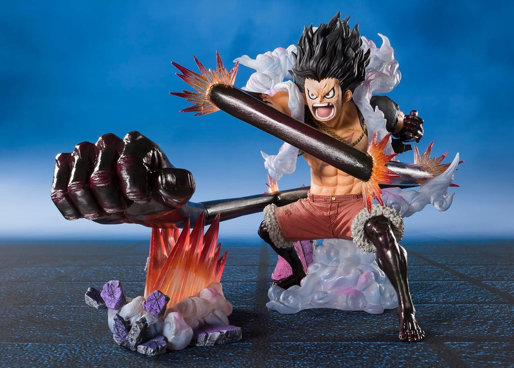 Tamashii Nations - One Piece - Monkey D. Luffy Gear 4 Snakeman King Cobra - Extra Battle FiguartsZERO Reissue Figure