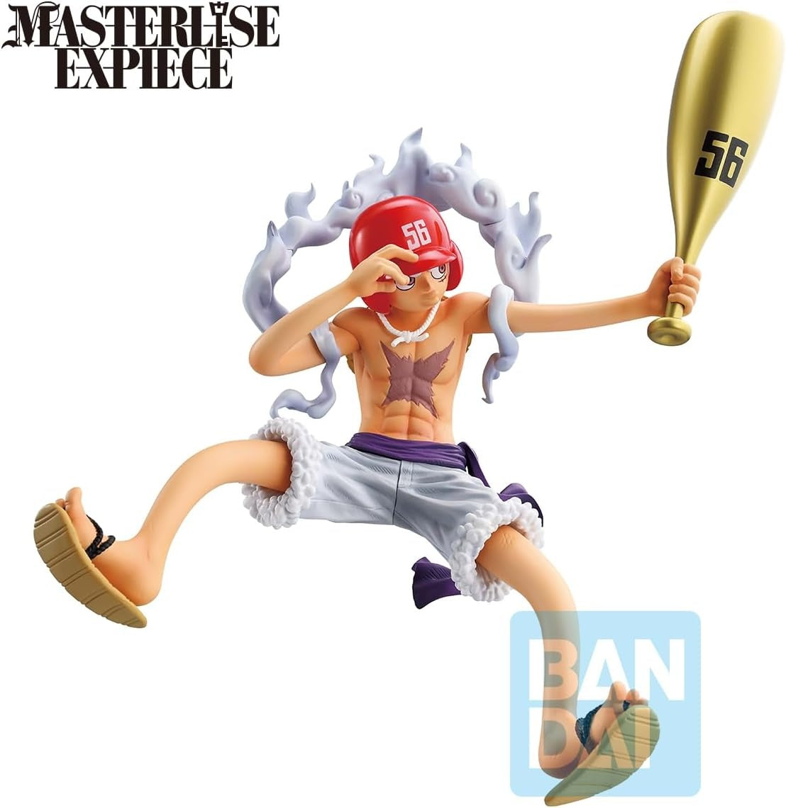 Bandai Spirits - One Piece - Monkey D. Luffy Gear 5 Baseball Version - The Future of Imagination Masterlise Expiece Ichibansho Figure