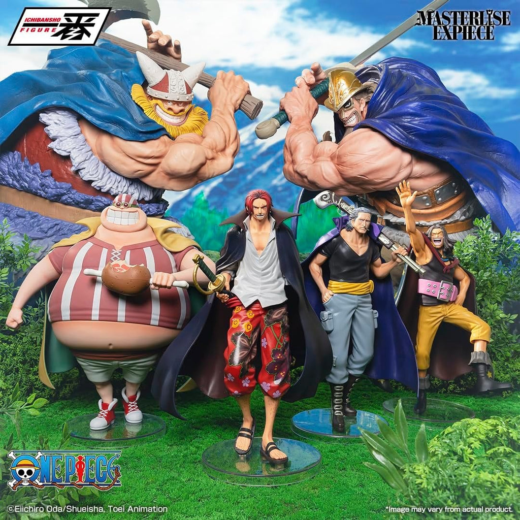 Bandai - One Piece - Shanks Red Hair Pirates - Masterlise Expiece Figure