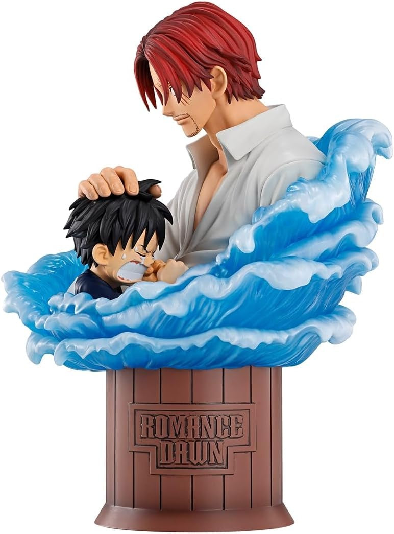 Bandai - One Piece - Shanks & Luffy Red Hair Pirates - Ichibansho Figure