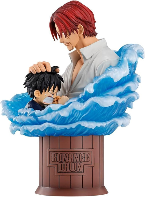Bandai - One Piece - Shanks & Luffy Red Hair Pirates - Ichibansho Figure