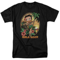 Betty Boop - Hula Boop Ii - Adult Unisex Short Sleeve T-Shirt - Black
