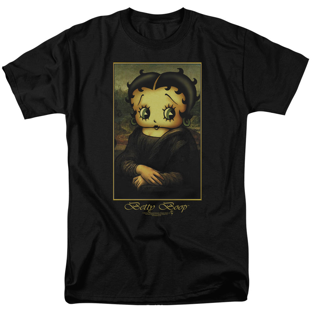 Betty Boop - Boopalisa - Adult Unisex Short Sleeve T-Shirt - Black