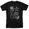 Betty Boop - With The Band - Adult Unisex Short Sleeve T-Shirt - Black