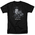 Betty Boop - Storm Rider - Adult Unisex Short Sleeve T-Shirt - Black