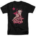 Betty Boop - Sexy Star - Adult Unisex Short Sleeve T-Shirt - Black