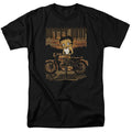 Betty Boop - Rebel Rider - Adult Unisex Short Sleeve T-Shirt - Black