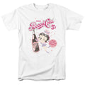 Betty Boop - Boopsi Cola - Adult Unisex Short Sleeve T-Shirt - White