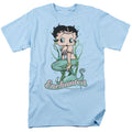 Betty Boop - Enchanted Boop - Adult Unisex Short Sleeve T-Shirt - Blue