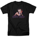 Betty Boop - Glowing - Adult Unisex Short Sleeve T-Shirt - Black